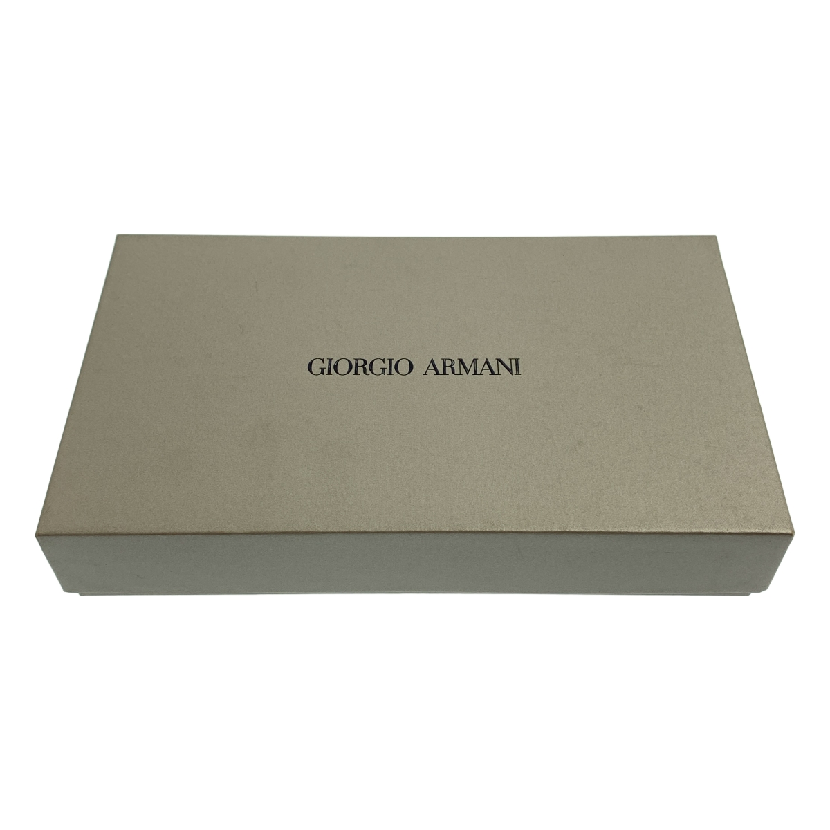 GIORGIO ARMANI / ジョルジオアルマーニ 総ロゴ シグネチャー ラウンドジップウォレット 財布