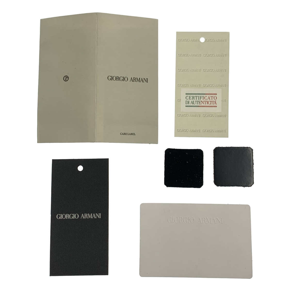 GIORGIO ARMANI / ジョルジオアルマーニ 総ロゴ シグネチャー ラウンドジップウォレット 財布