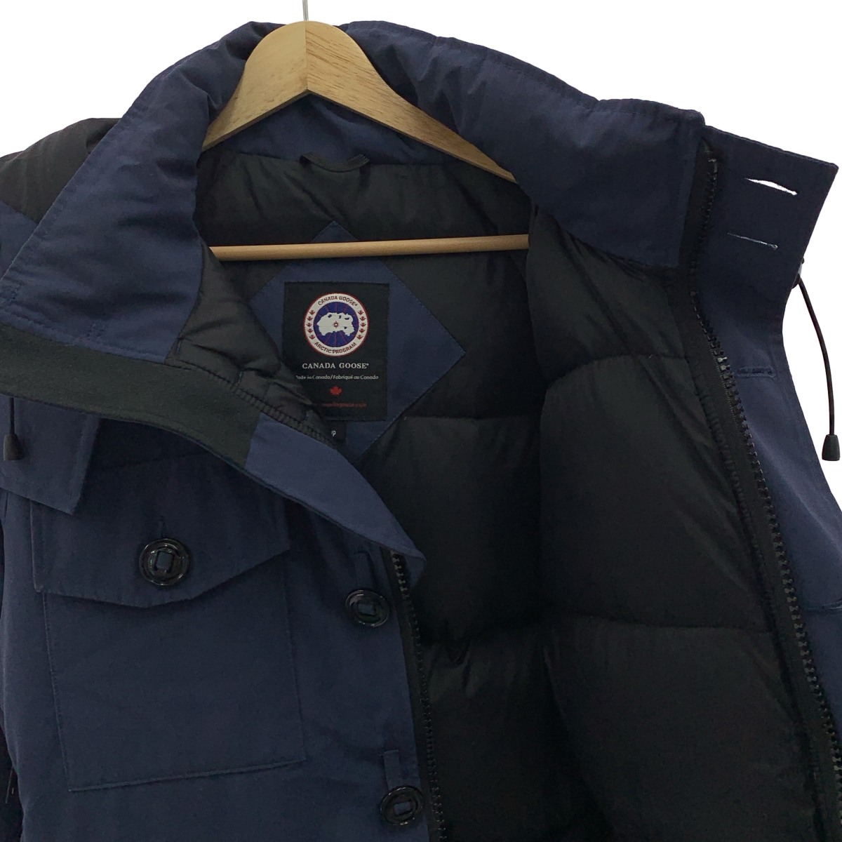 CANADA GOOSE / カナダグース × BEAUTY&YOUTH UNITED ARROWS 別注 LANGLEY ラングレー フーデッド ダウンジャケット