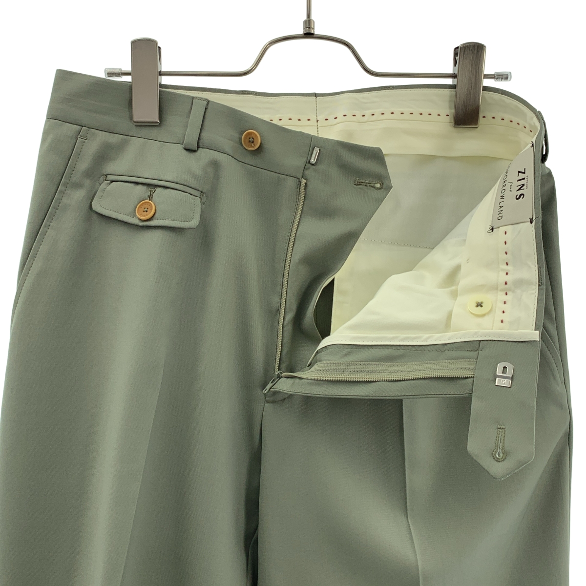 BERNARD ZINS / ベルナールザンス × TOMORROW LAND スラックス パンツ