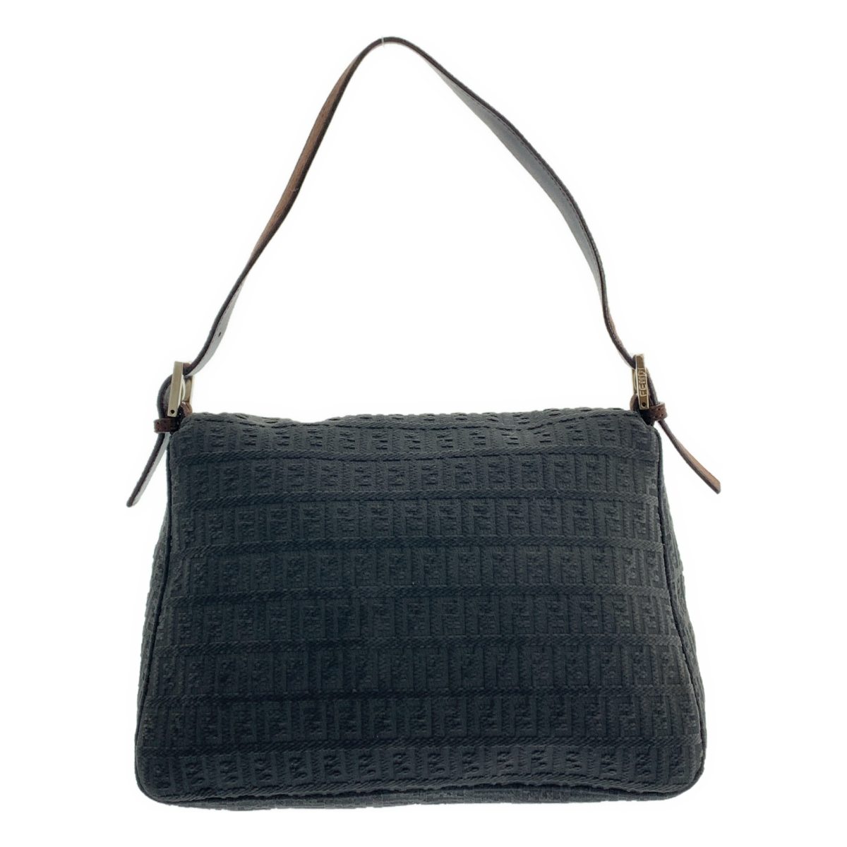 FENDI / フェンディ ズッカ 総柄 マンマ バケット ショルダーバッグ