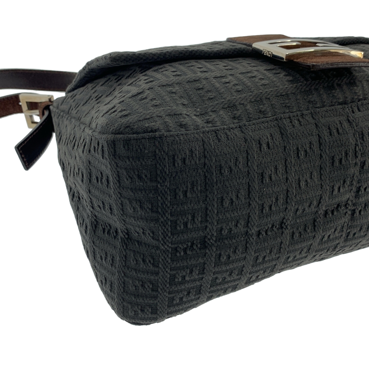 FENDI / フェンディ ズッカ 総柄 マンマ バケット ショルダーバッグ