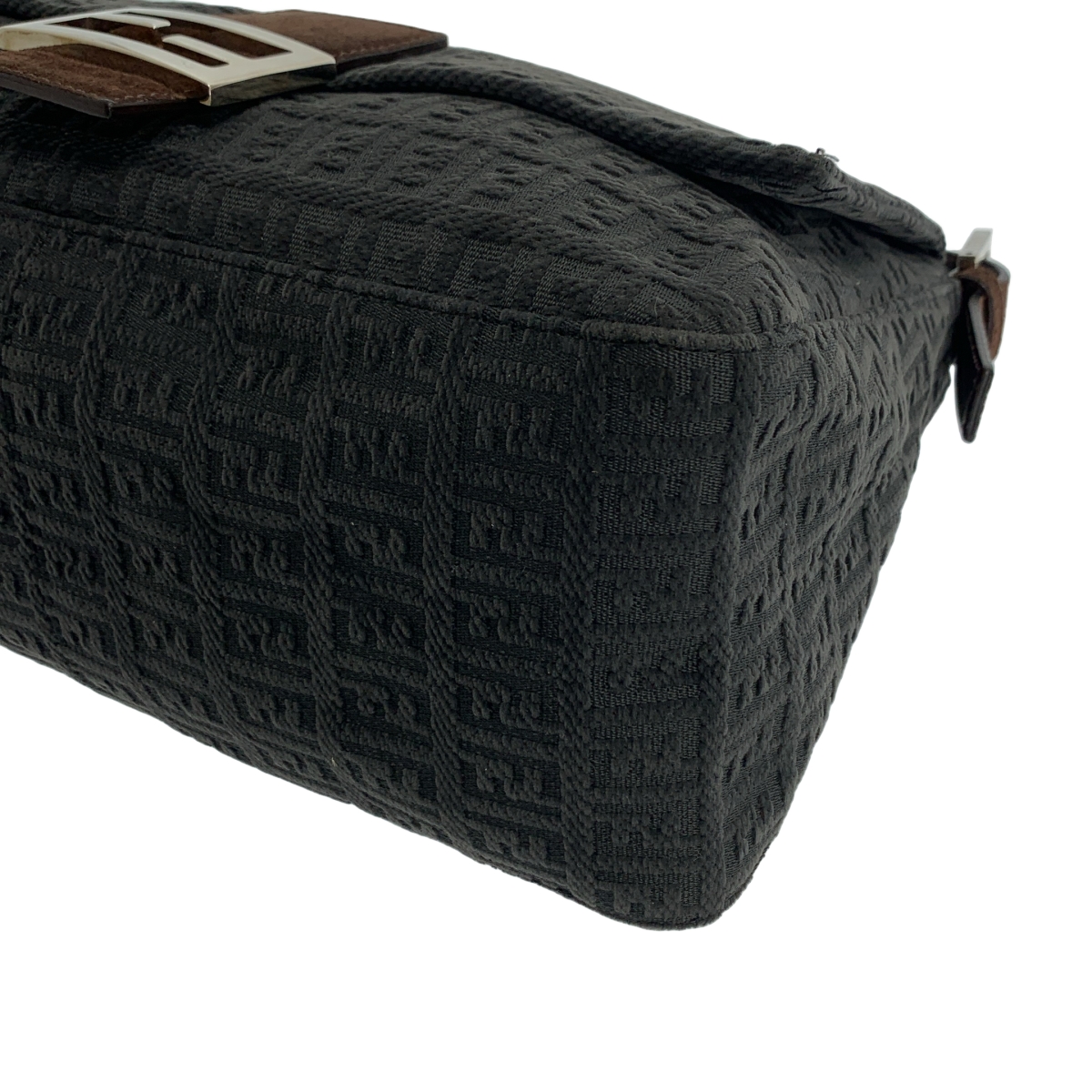 FENDI / フェンディ ズッカ 総柄 マンマ バケット ショルダーバッグ