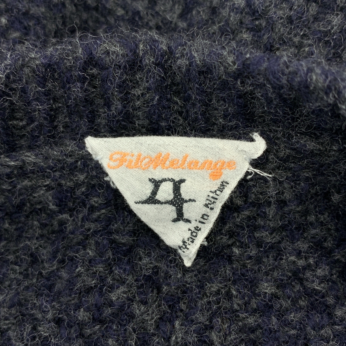 FILMELANGE / フィルメランジェ RAPHAEL ウール カシミヤ クルーネックニット