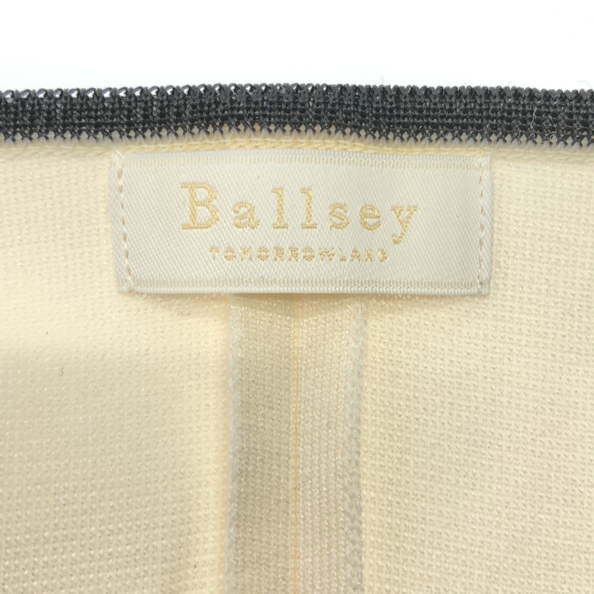 Tomorrowland BALLSEY / トゥモローランドボールジー ミラノリブ クルーネック カーディガン