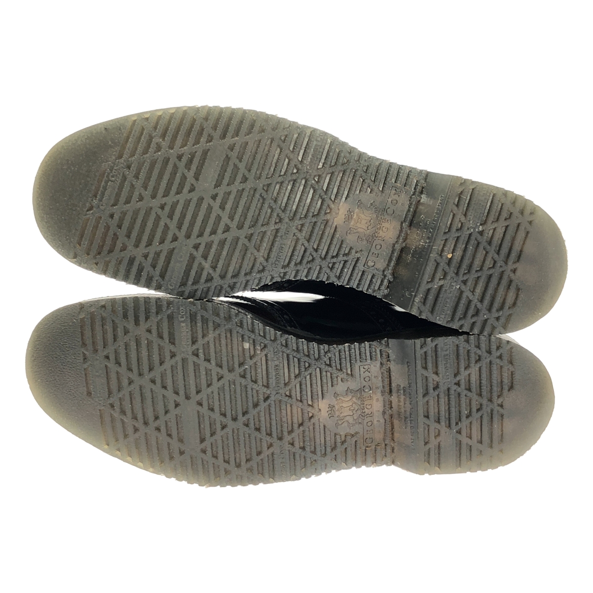 GEORGE COX / ジョージコックス パテントレザー サドルシューズ