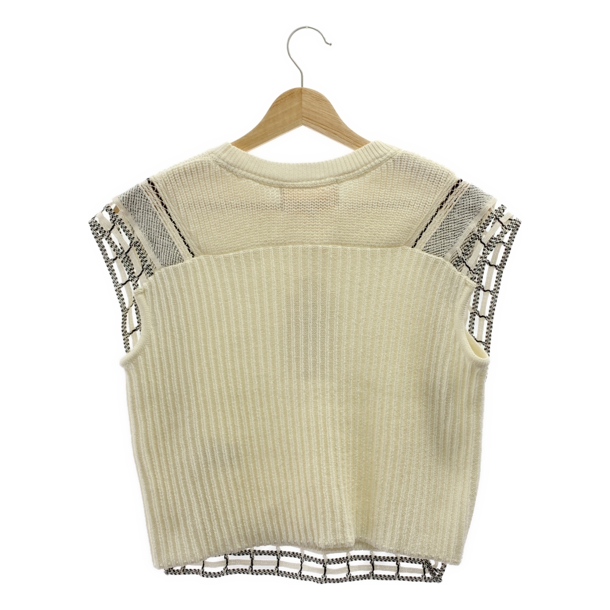 AKIRANAKA / アキラナカ バイカラー ニットベスト