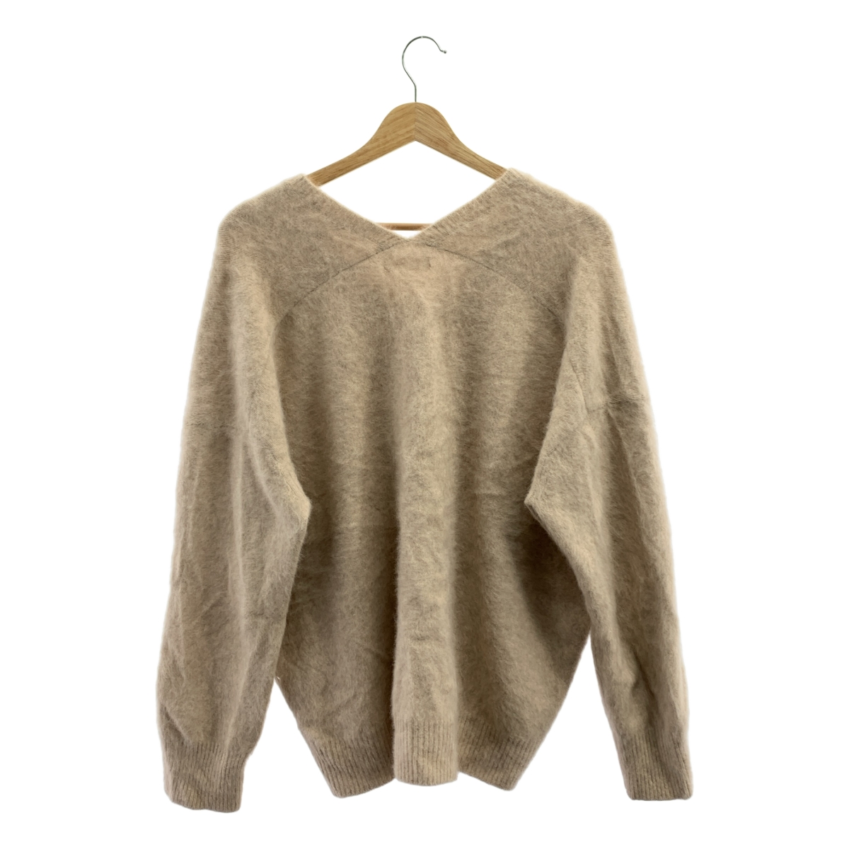 Whim Gazette / ウィムガゼット ウール カシミヤ オーバー ニット セーター