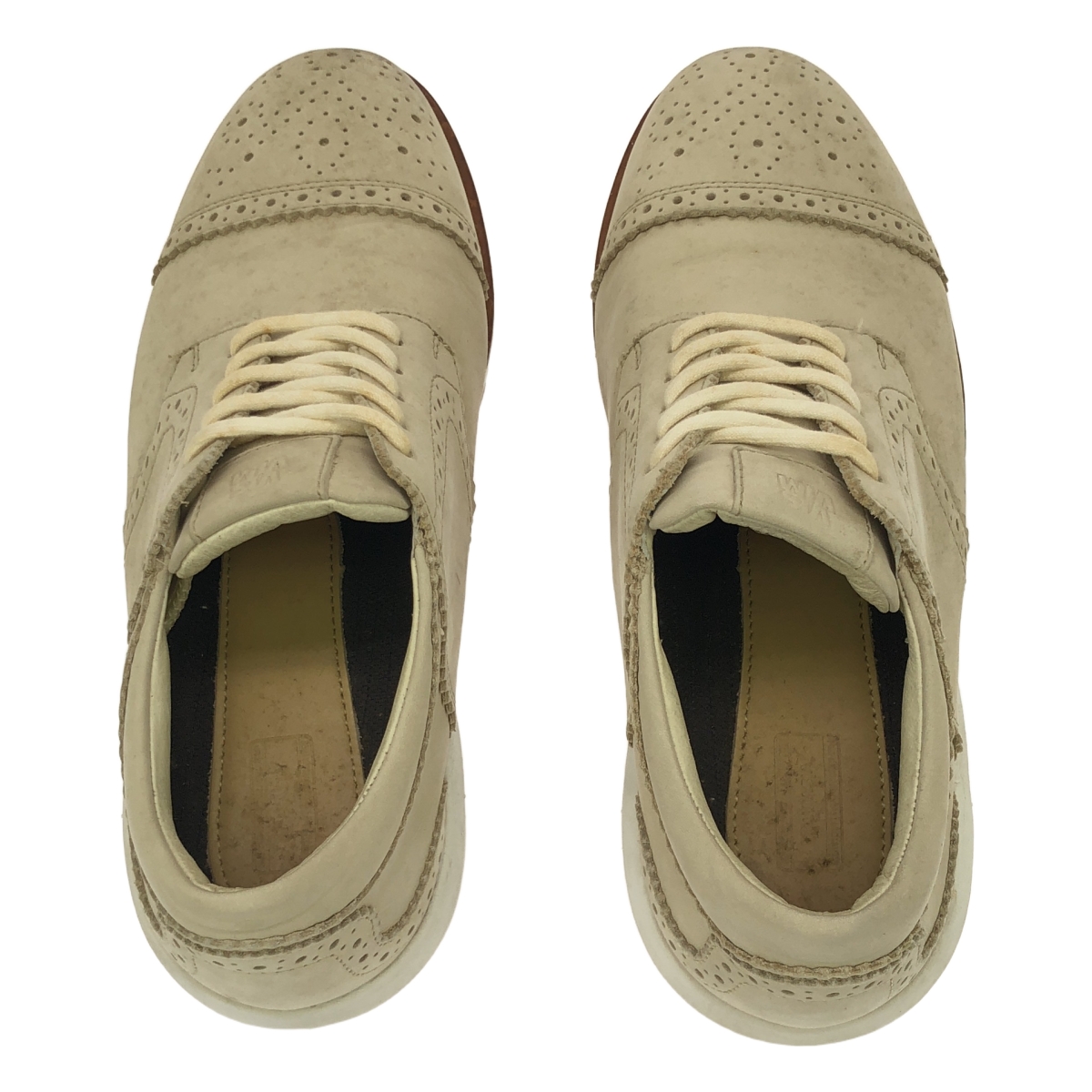 visvim / ビズビム BUCKMINSTER CAP ヌバックレザー メダリオン スニーカー