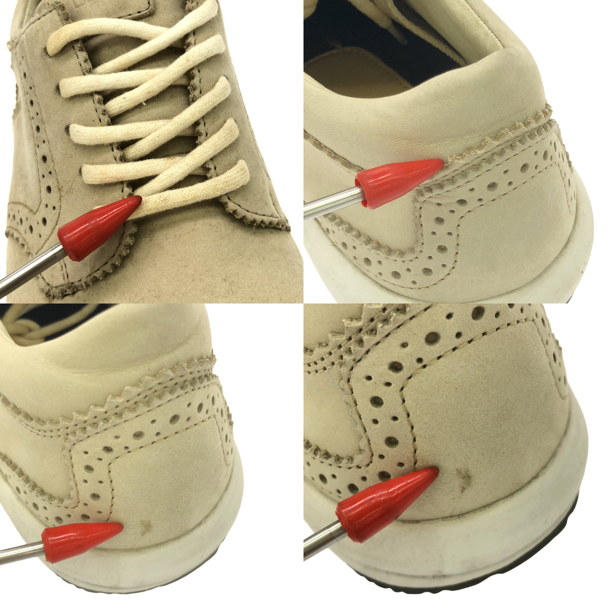 visvim / ビズビム BUCKMINSTER CAP ヌバックレザー メダリオン スニーカー