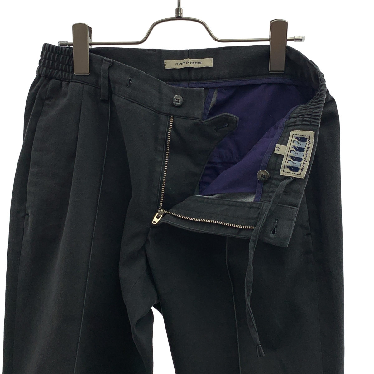 giab's ARCHIVIO / ジャブスアルキヴィオ MASACCIO / マサッチョ ドローストリング タック スラックス パンツ