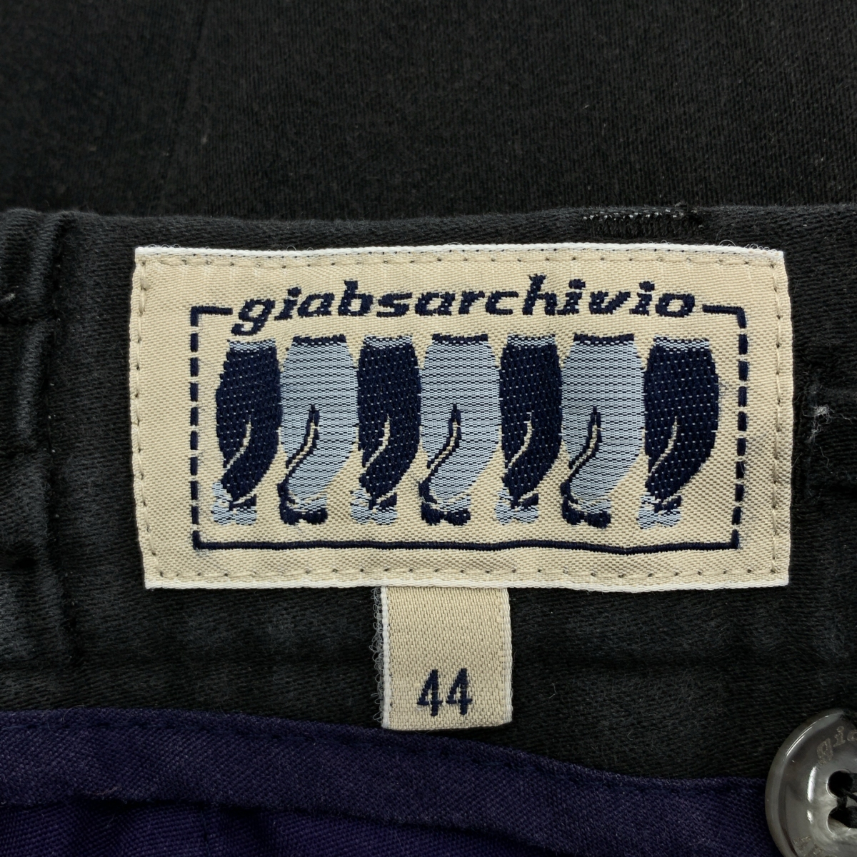 giab's ARCHIVIO / ジャブスアルキヴィオ MASACCIO / マサッチョ ドローストリング タック スラックス パンツ