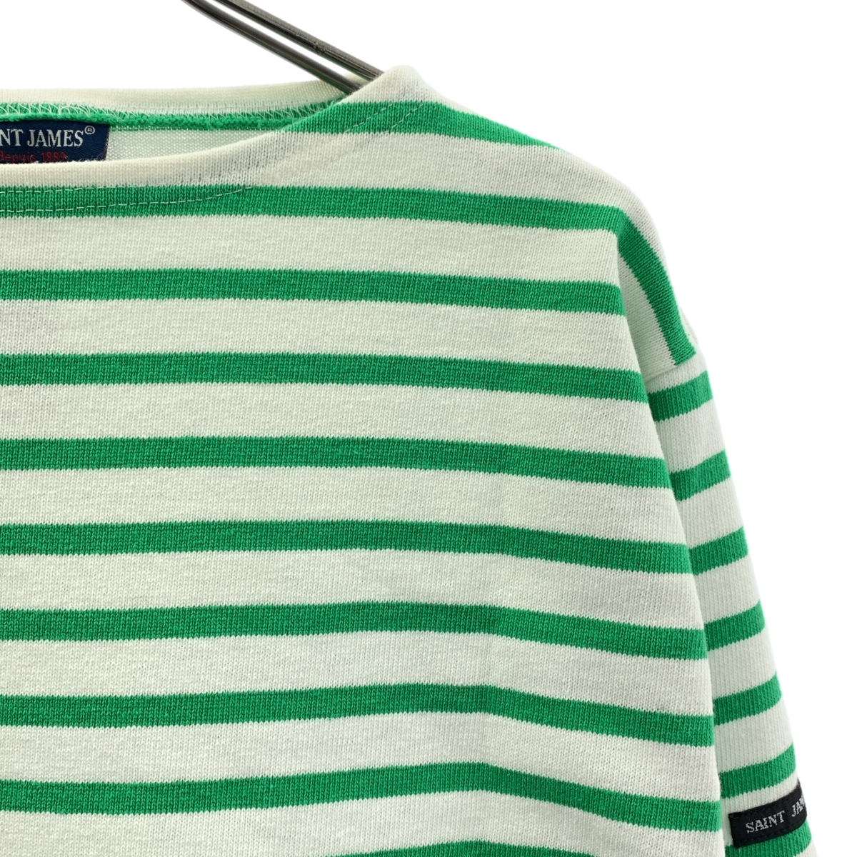 SAINT JAMES / セントジェームス OUESSANT / ウェッソン ボーダー ボートネック バスク カットソー