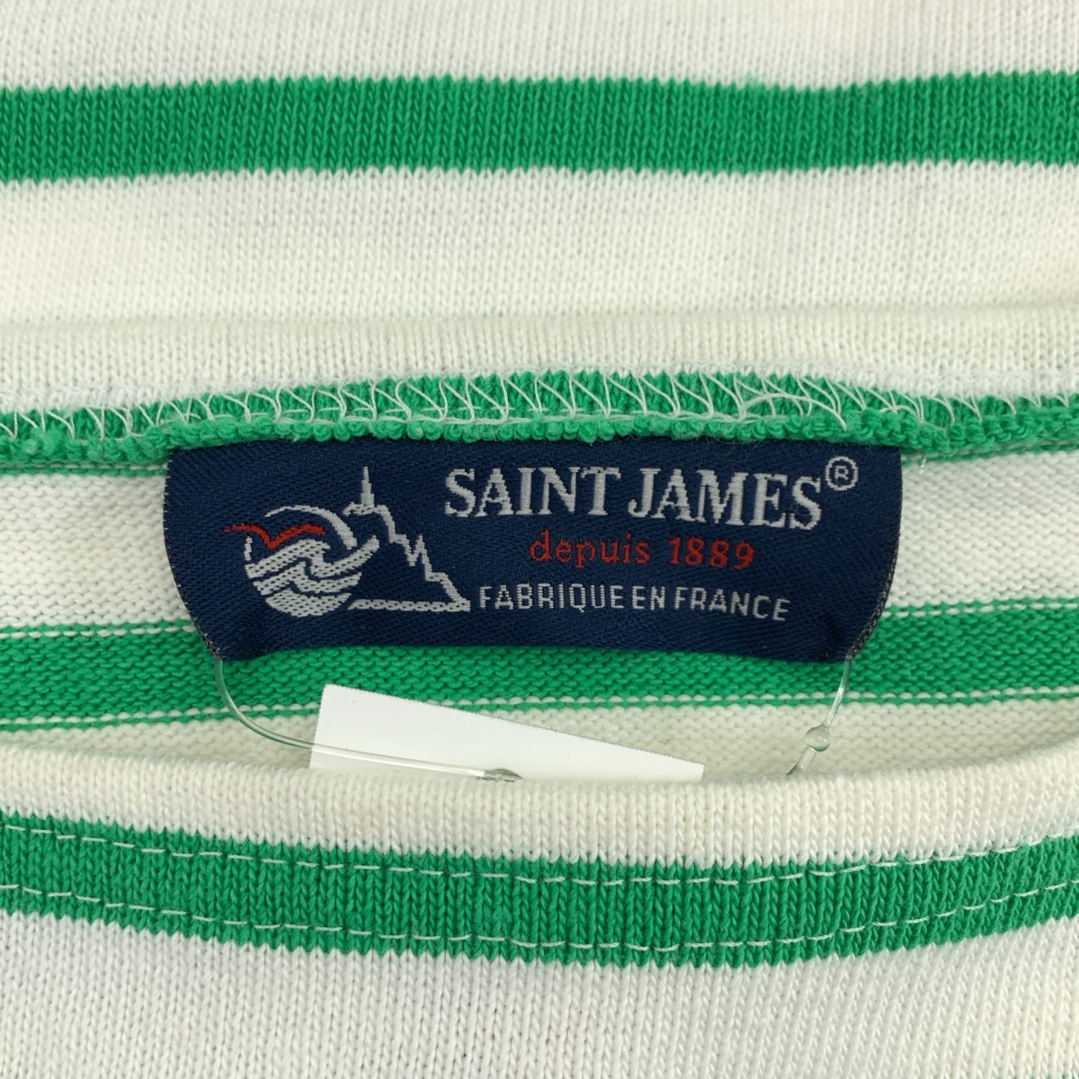 SAINT JAMES / セントジェームス OUESSANT / ウェッソン ボーダー ボートネック バスク カットソー