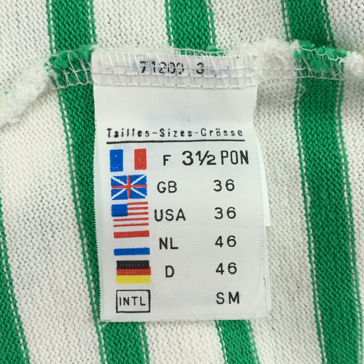 SAINT JAMES / セントジェームス OUESSANT / ウェッソン ボーダー ボートネック バスク カットソー