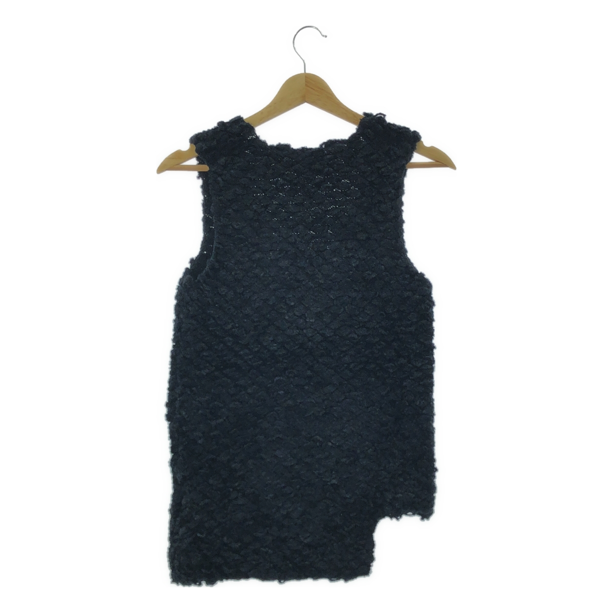 COMME des GARCONS / コムデギャルソン レーヨンポリエステル ノースリーブ ニット ベスト