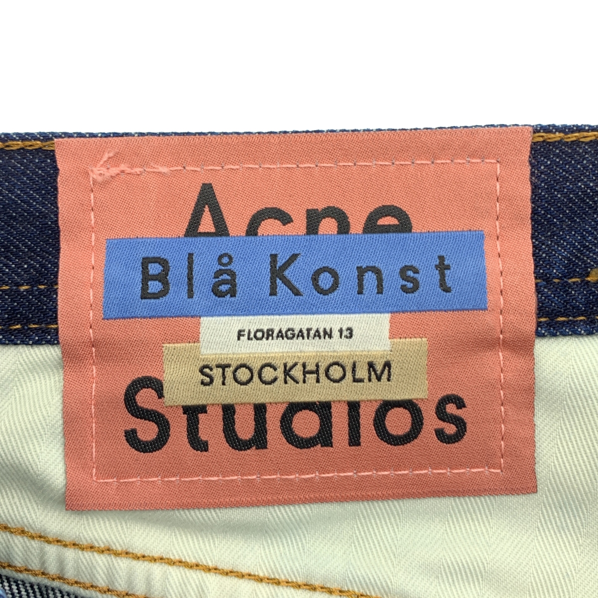 Acne Studios / アクネストゥディオズ Bla  Konst  FLORAGATAN 5ポケット デニムパンツ