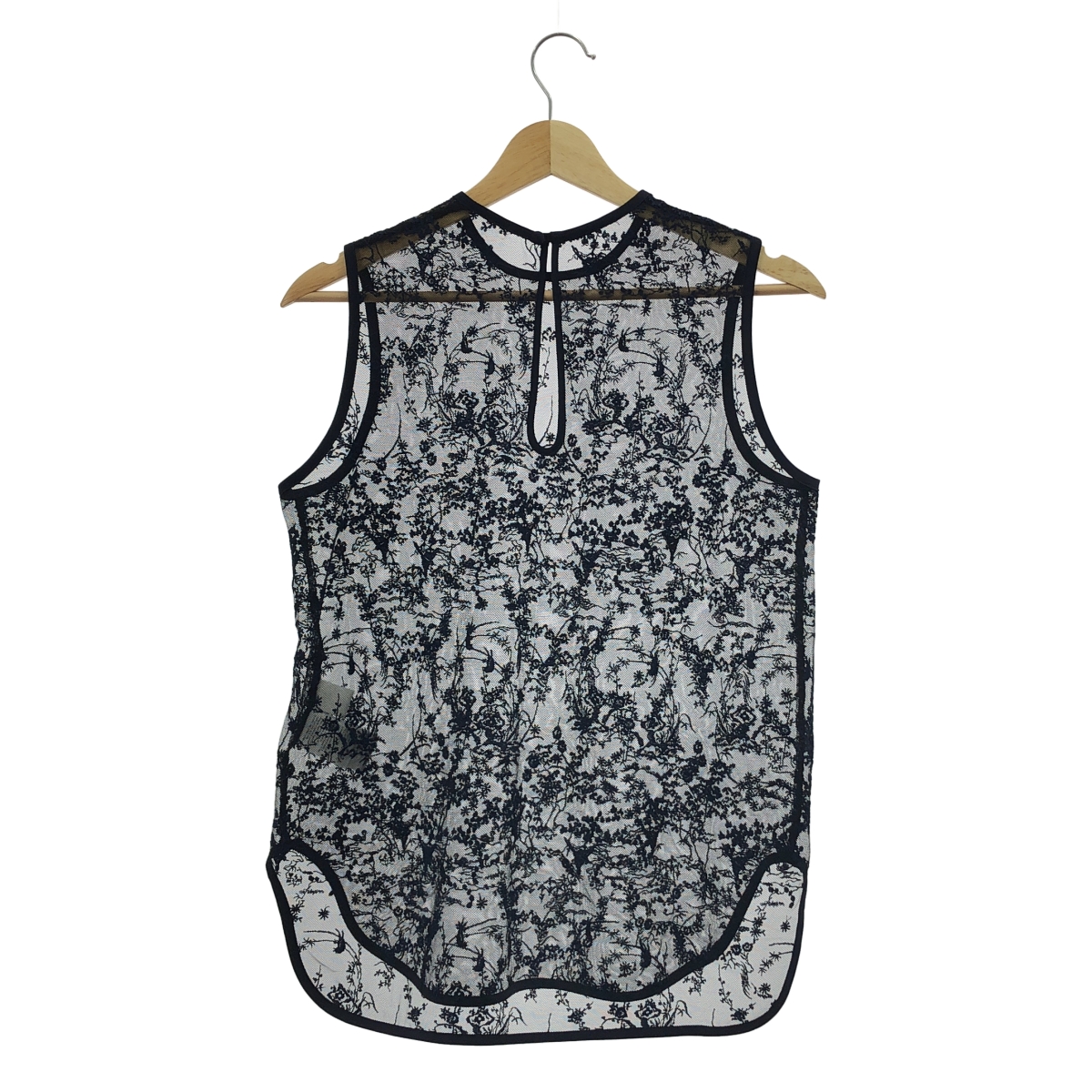 Mame Kurogouchi / マメクロゴウチ Floral Lace Sleeveless Top レース スリーブレス トップス