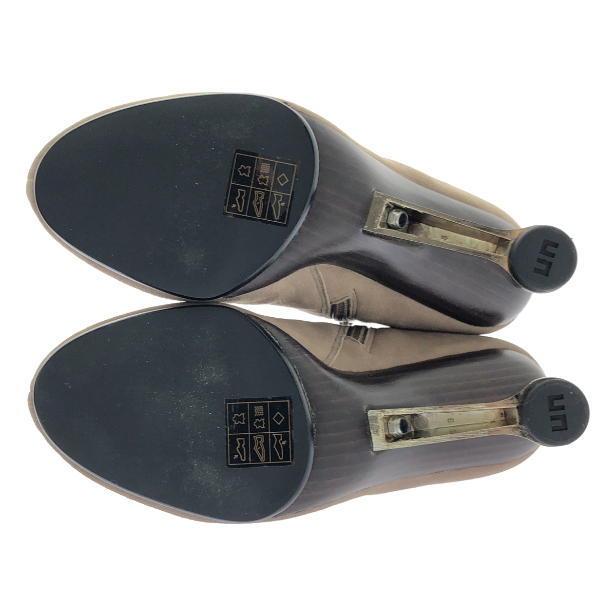 UNITED NUDE / ユナイテッドヌード Emaz Zoe レザー ラウンドトゥ ショートブーツ