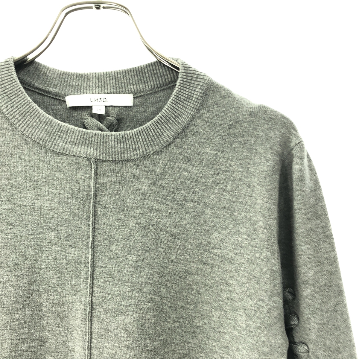 UN3D / アンスリード ブレイドニットワンピース