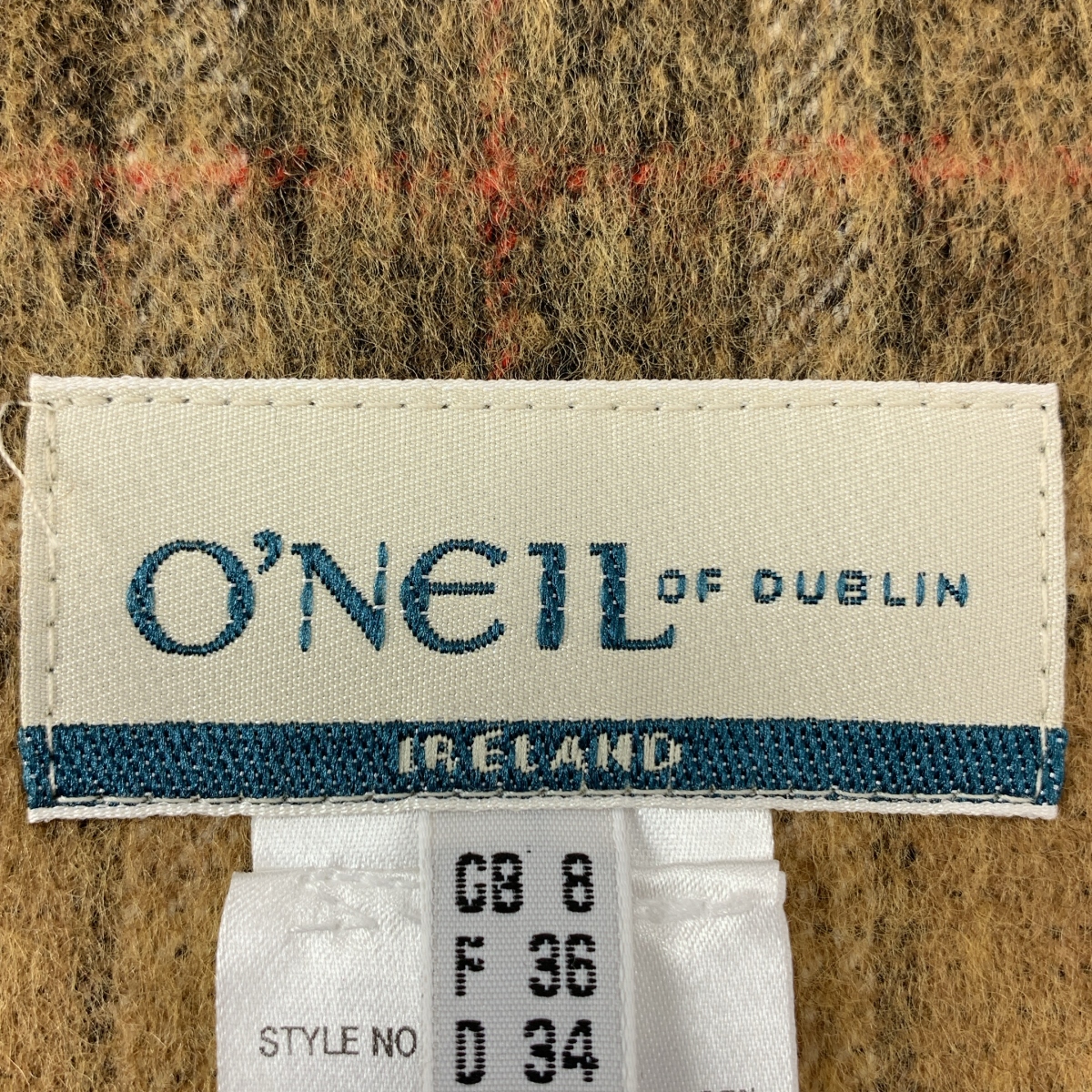 O'NEIL OF DUBLIN / オニールオブダブリン MARTINIQUE別注 チェック ウール キルトスカート