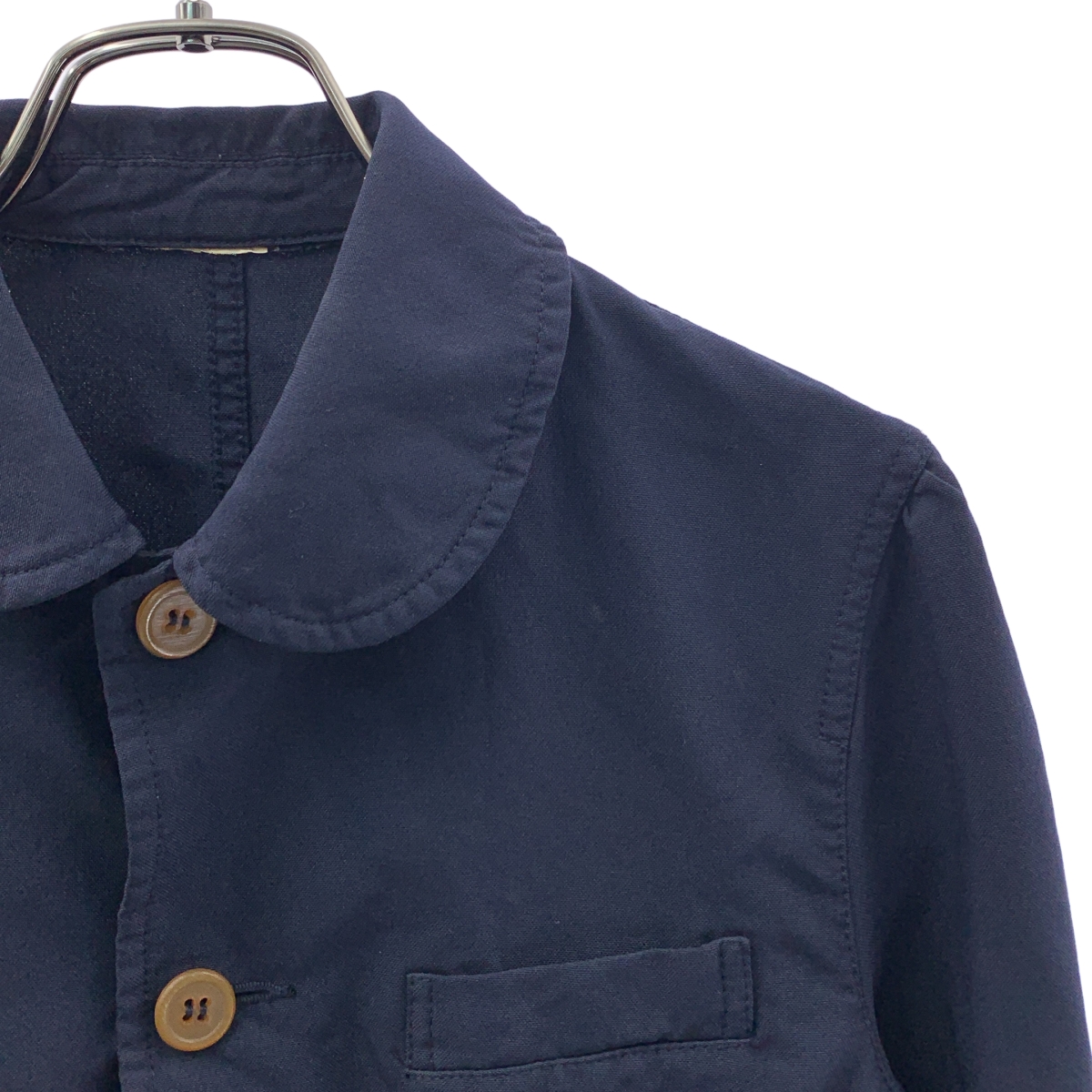 COMME des GARCONS COMME des GARCONS / コムコム ポリエステル ラウンドカラー 4B ジャケット