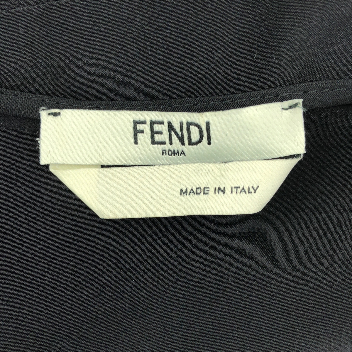 FENDI / フェンディ ベルト付き カシュクール ワンピース