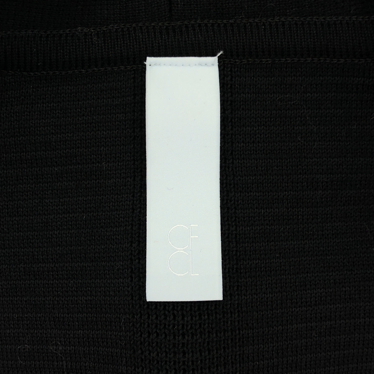 CFCL / シーエフシーエル TW MILAN RIB CROPPED HOODIE ミラノリブ クロップド フーディ