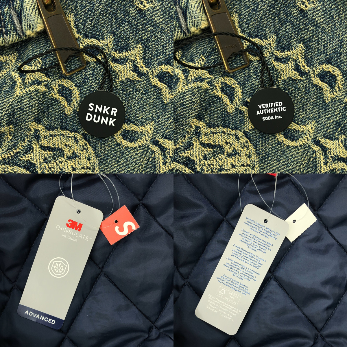 SUPREME / シュプリーム Bandana Jacquad Denim Jacket / バンダナ ジャカード デニム フーディー ワーク ジャケット