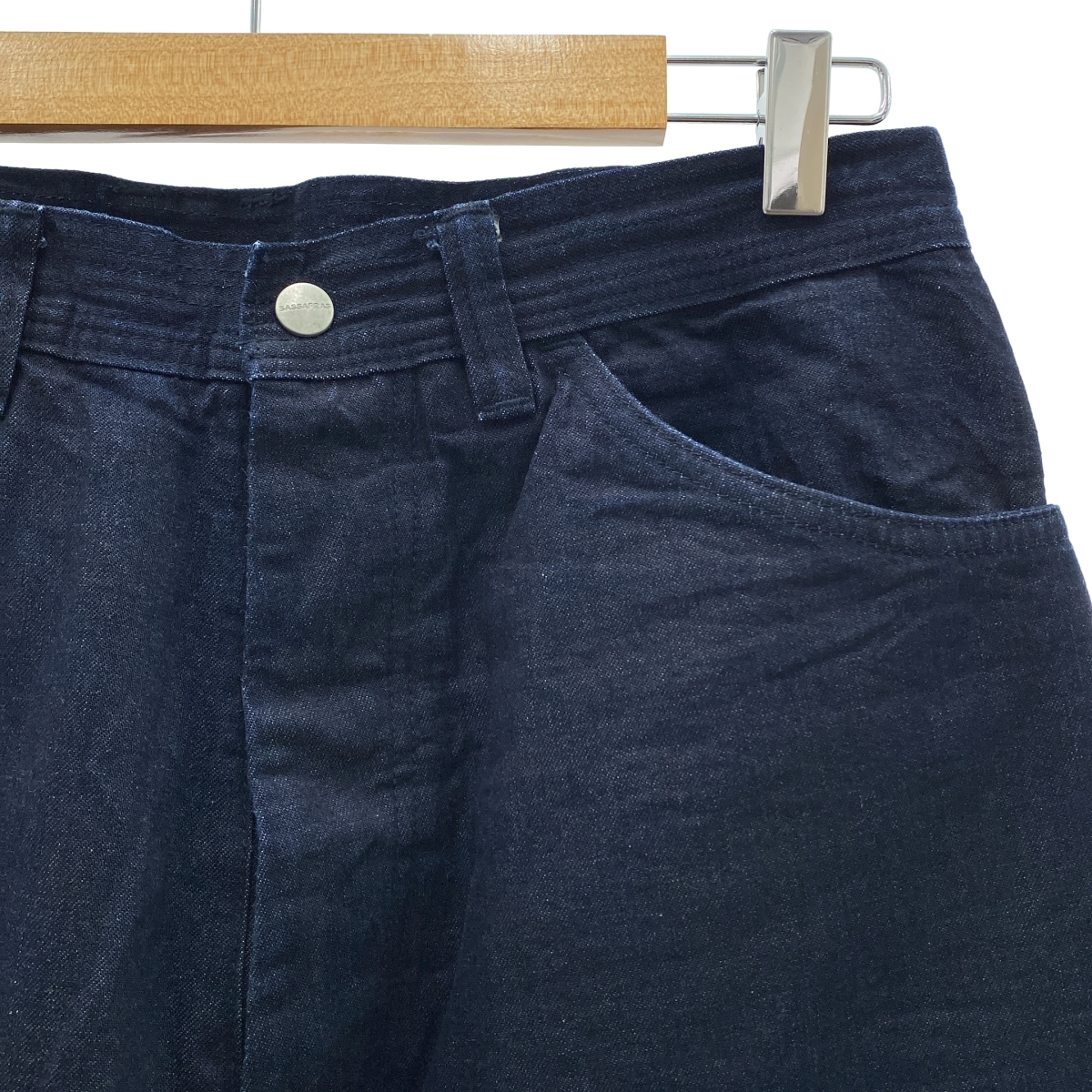 SASSAFRAS / ササフラス Gardening At Night 5 Pants ガーデニング アット ナイト 5ポケット デニムパンツ