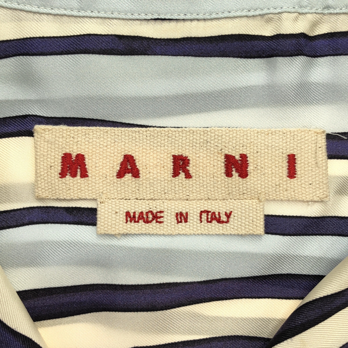 MARNI / マルニ silk 100％ / シルク オーバーシルエット オープンカラー シャツ