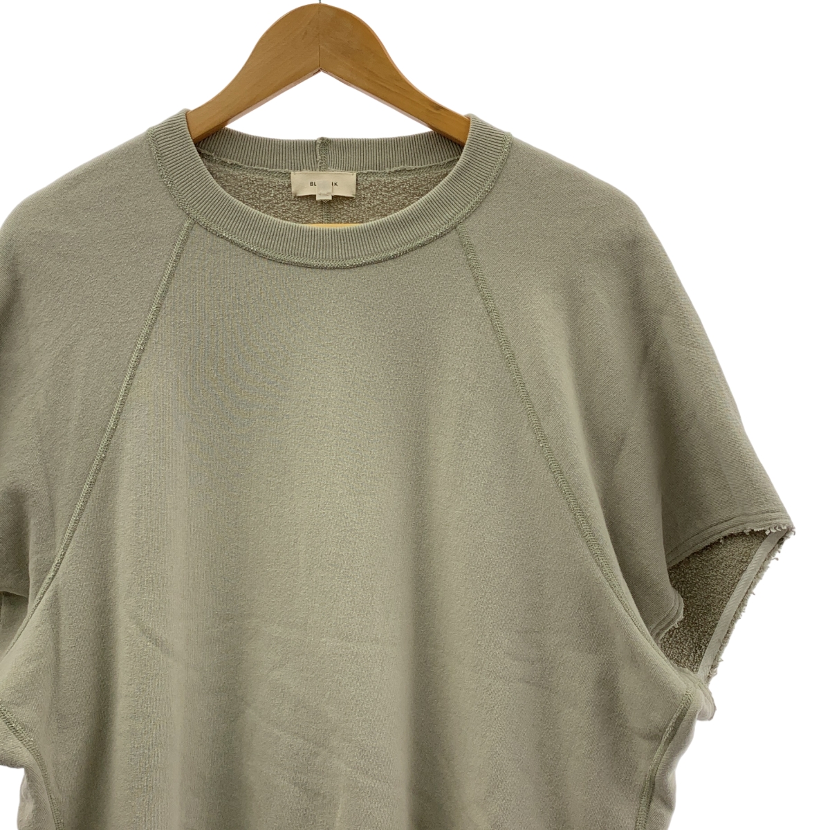 BLAMINK / ブラミンク 吊り裏毛ロゴショートスリーブ半袖スウェット