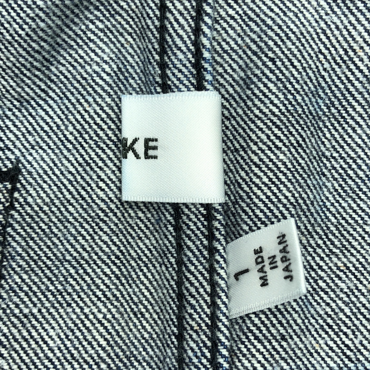 HYKE / ハイク デニム ワイド ストレートパンツ