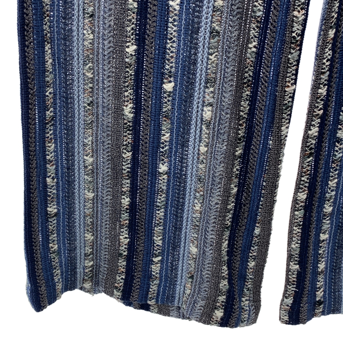 Mame Kurogouchi / マメクロゴウチ Raschel Stripe Jersey Wide Trousers ストライプ イージーパンツ