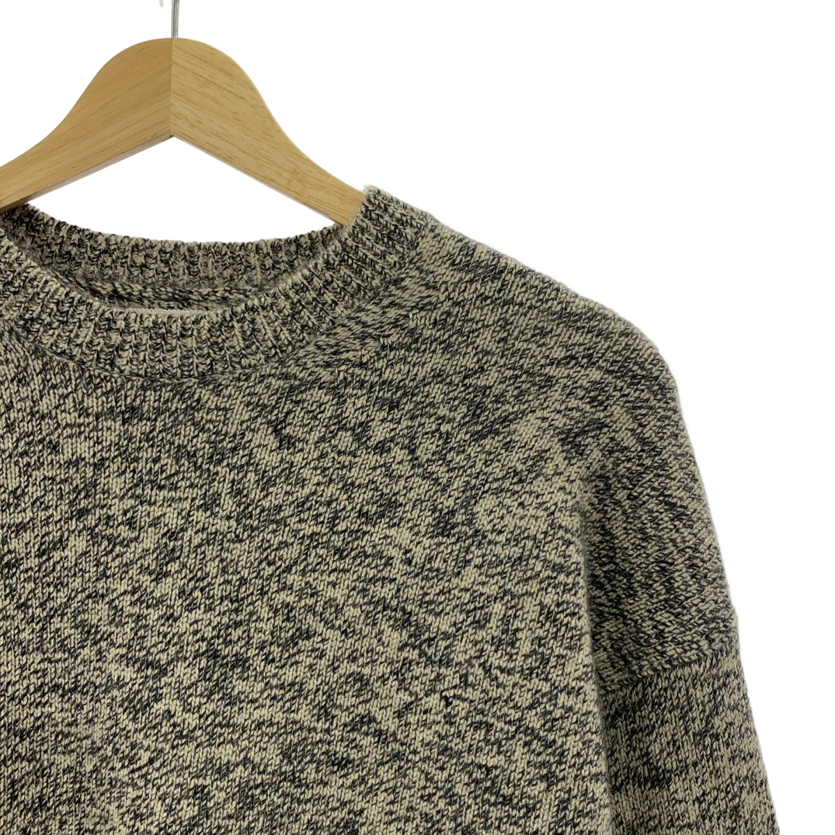 AURALEE / オーラリー BABY CASHMERE MELANGE KNIT P/O / ベビー カシミヤ メランジェ ニット セーター