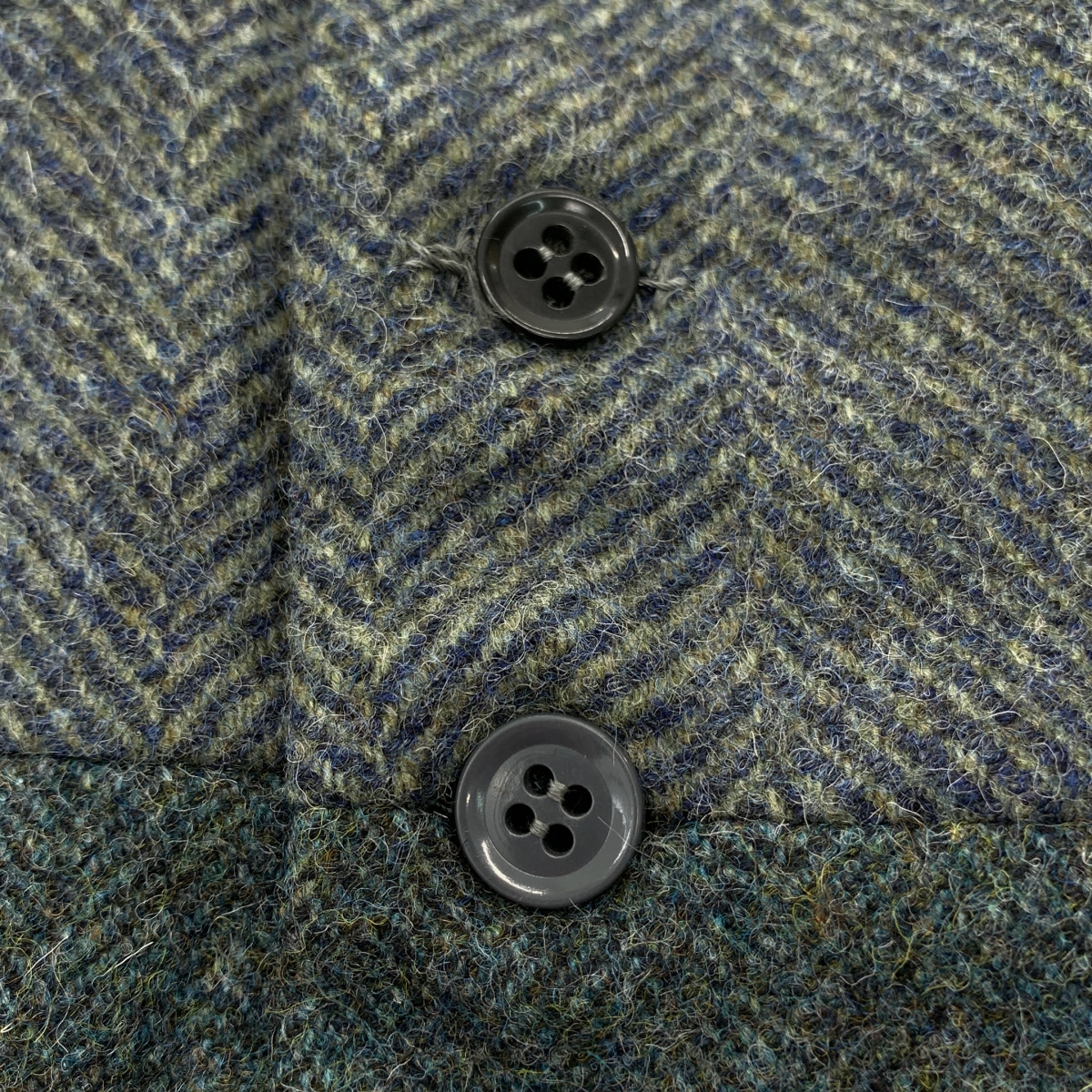 ARCHIVIO J.M.Ribot / アルキビオジェイエムリボット GL48/WB / tweed gilet / コサージュ ツイード ヘリンボーン ダブル ジレ ベスト