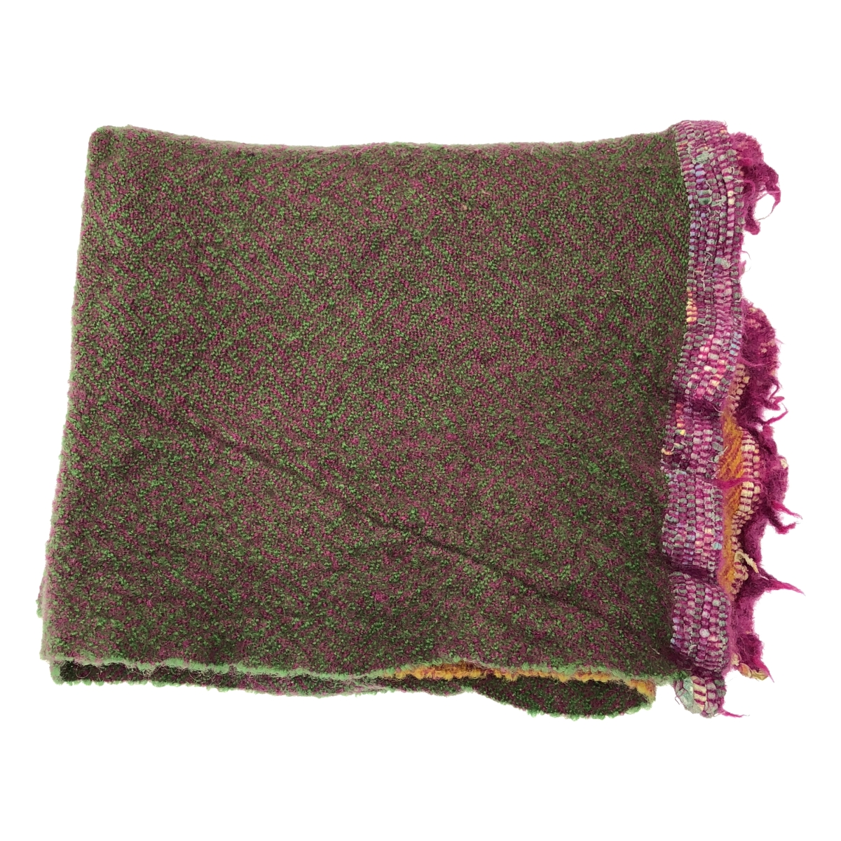 DANIELA GREGIS / ダニエラグレジス ウール ニット 大判 ストール マフラー / ユニセックス