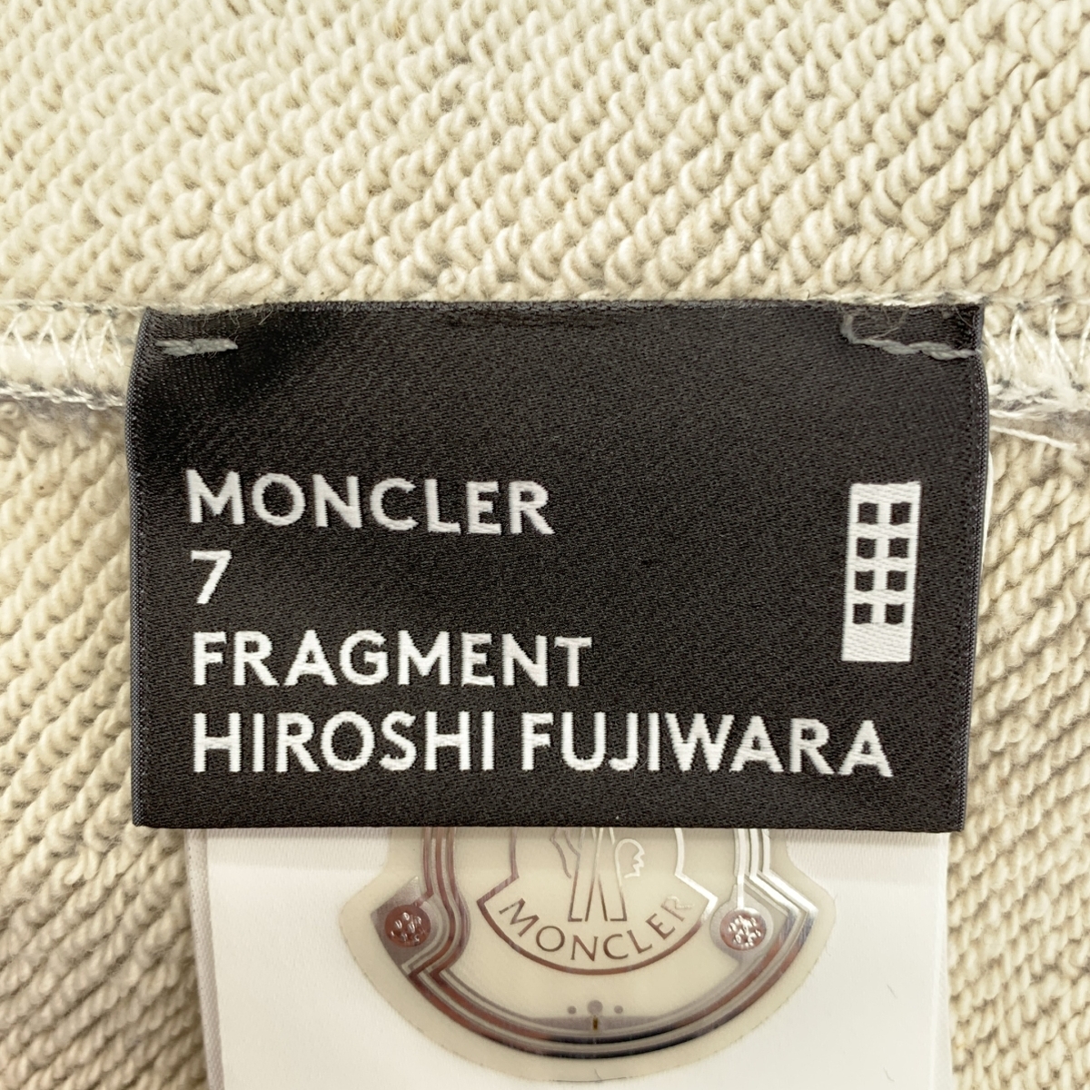 MONCLER / モンクレール ×FRAGMENT DESIGN / ロゴパッチ ジップパーカー