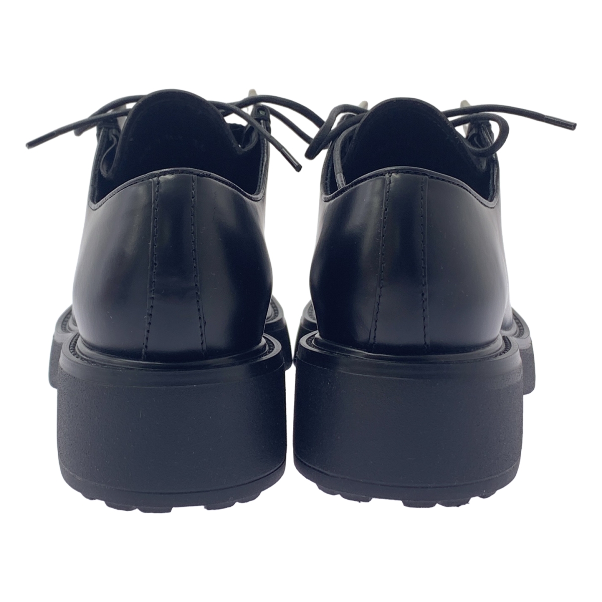 PRADA / プラダ DIAPASON BRUSHED LEATHER LACEUP SHOES ブラッシュレザー レースアップ シューズ