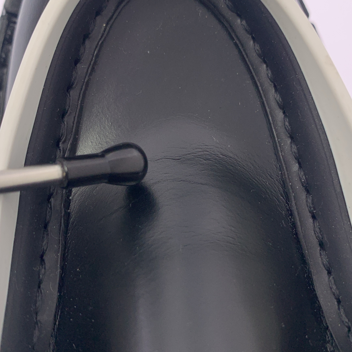 PRADA / プラダ DIAPASON BRUSHED LEATHER LACEUP SHOES ブラッシュレザー レースアップ シューズ