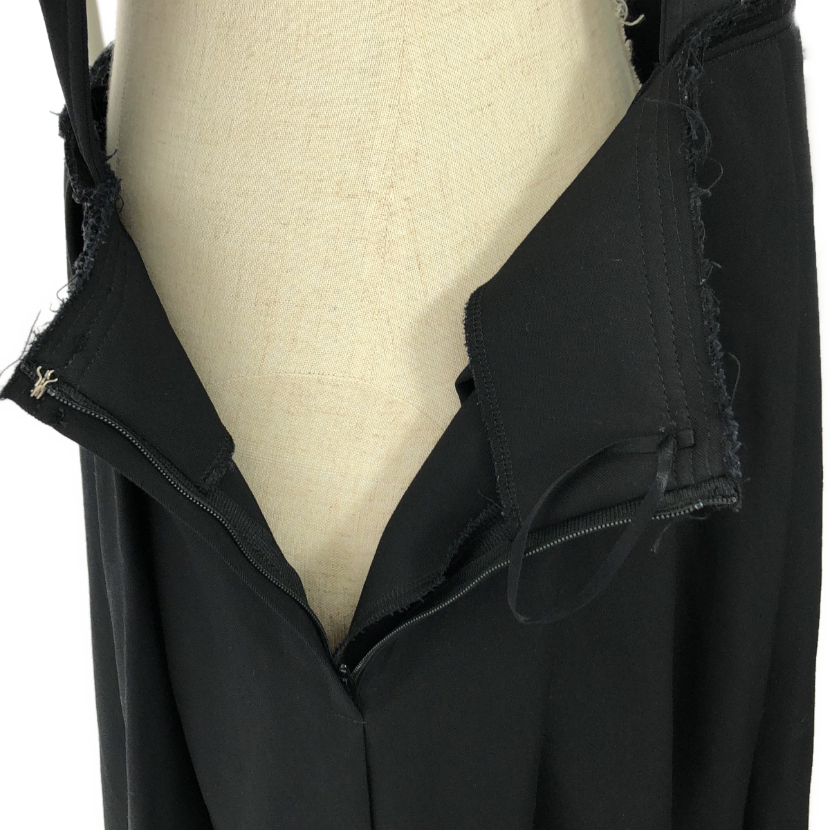 COMME des GARCONS COMME des GARCONS / コムコム 裁断 吊りプリーツ タック ジャンパー スカート