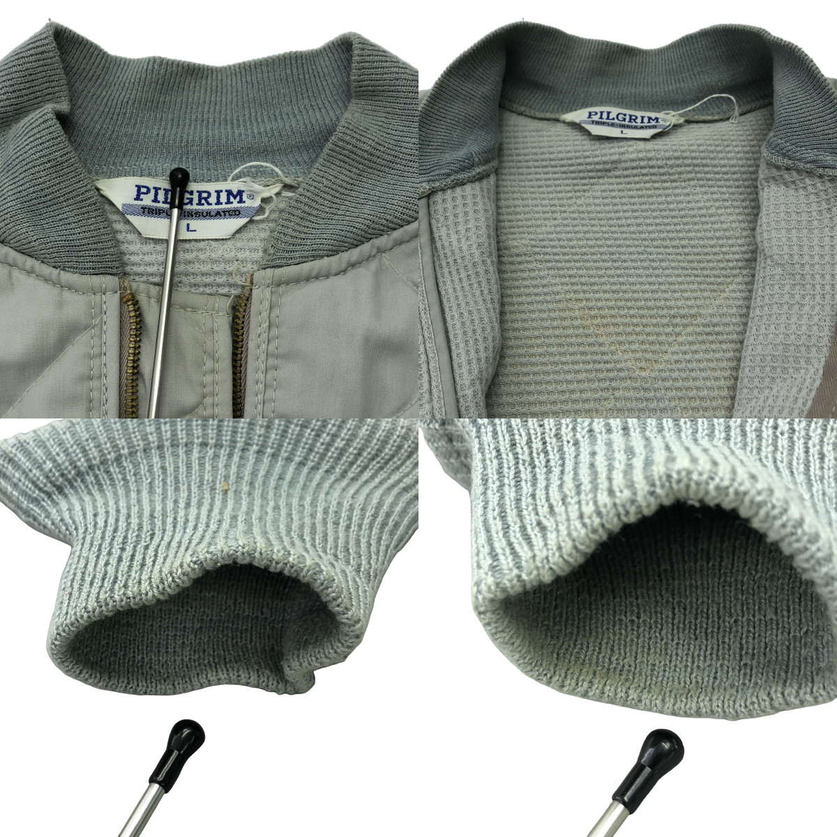 VINTAGE / ヴィンテージ古着 1960s ヴィンテージ PILGRIM TRIPLE INSULATED ピルグリム キルティング ジャケット ブルゾン / サーマル総裏地