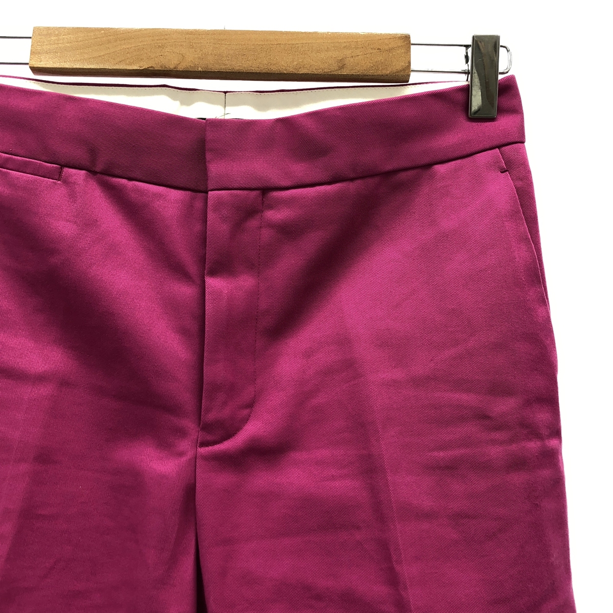 Drawer / ドゥロワー コットン ツイル ベーシック パンツ