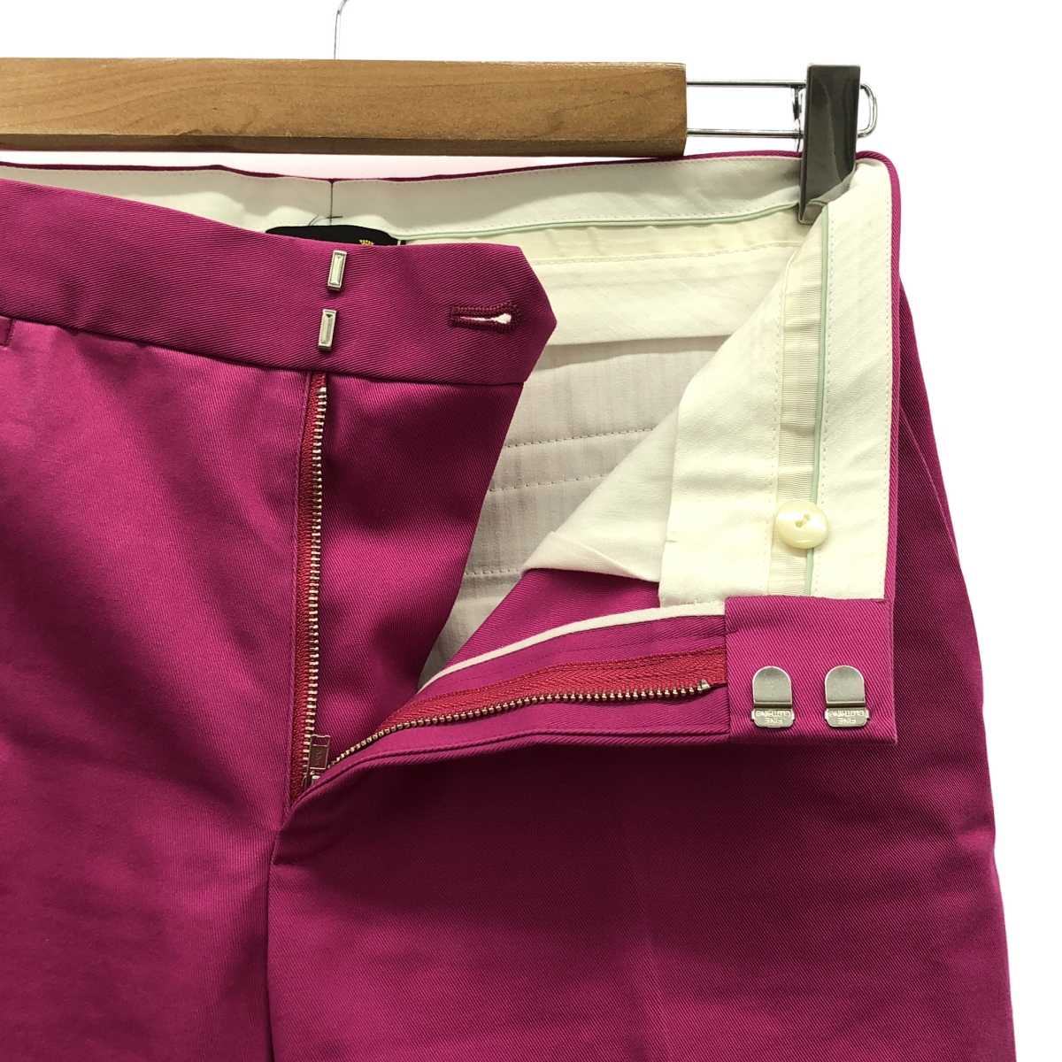 Drawer / ドゥロワー コットン ツイル ベーシック パンツ