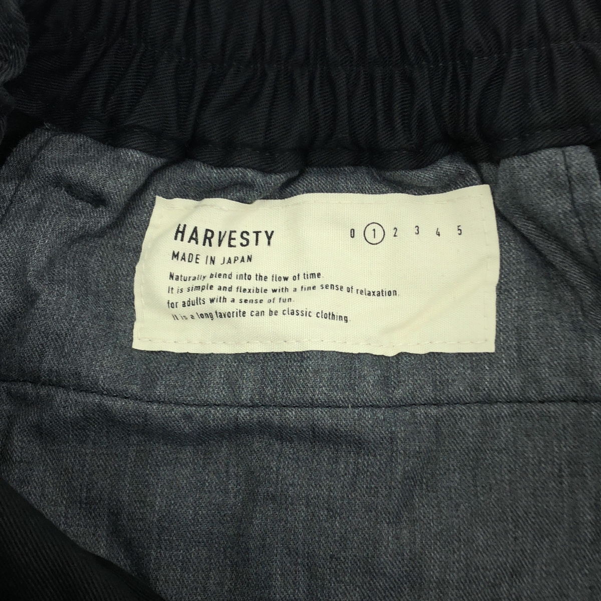 HARVESTY / ハーベスティ CIRCUS PANTS サーカスパンツ