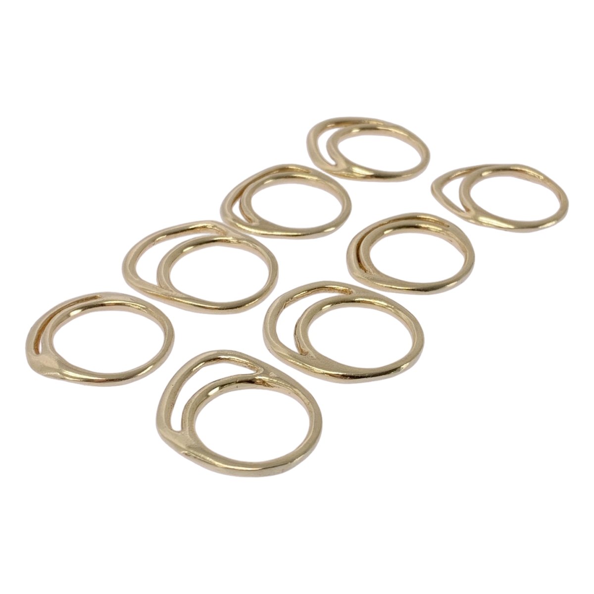 IOSSELLIANI / イオッセリアーニ 8連 パズル リング