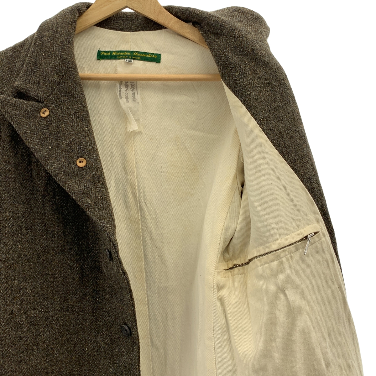 Paul Harnden / ポールハーデン M.Long Coat / ツイード ロングコート