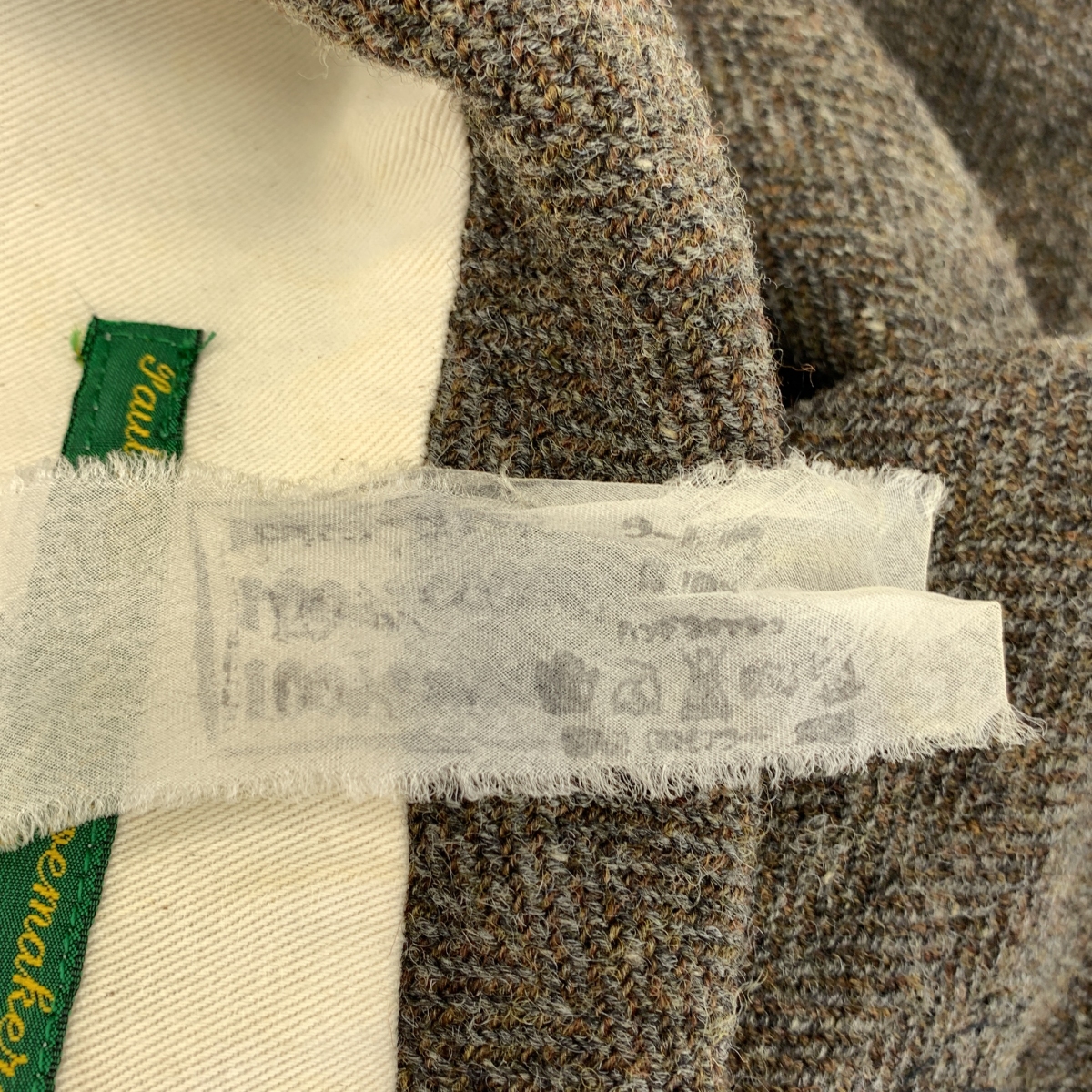 Paul Harnden / ポールハーデン M.Long Coat / ツイード ロングコート