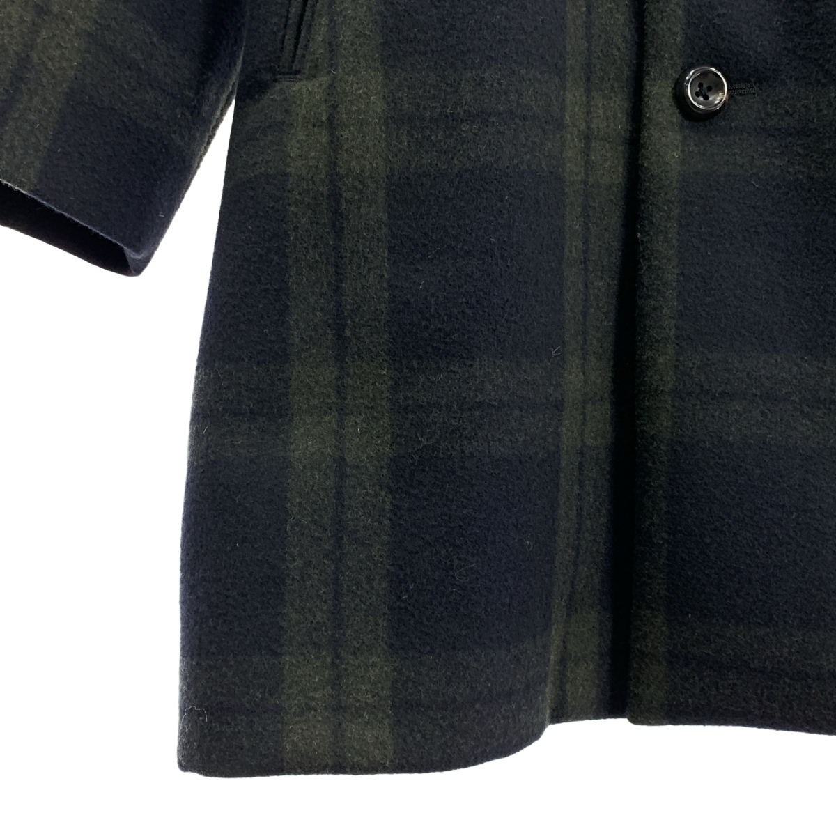 EEL / イール Orion Coat チェック柄 ウール カシミヤ オリオンコート