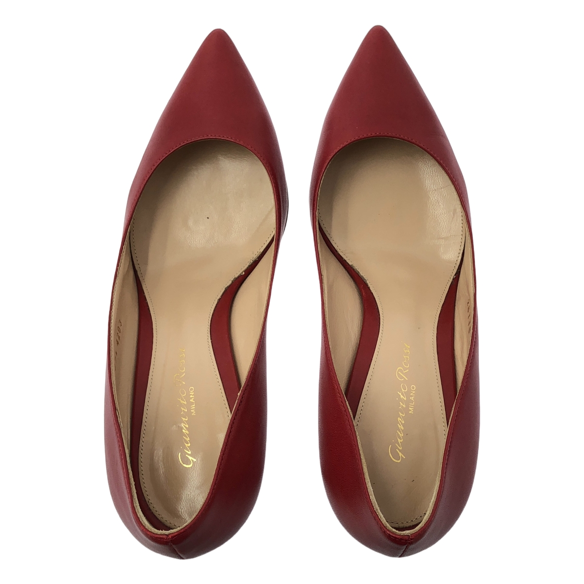 Gianvito Rossi / ジャンヴィトロッシ G26770.70RIC.NAPTABS / レザー ポインテッドトゥパンプス